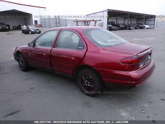 3FAFP663XYM117514 - 2000 FORD CONTOUR SE RED photo 3