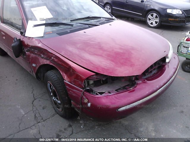 3FAFP663XYM117514 - 2000 FORD CONTOUR SE RED photo 6