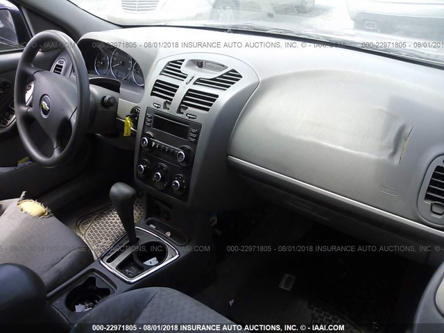 1G1ZS51806F253448 - 2006 CHEVROLET MALIBU LS მუქწითელი ფოტო 5