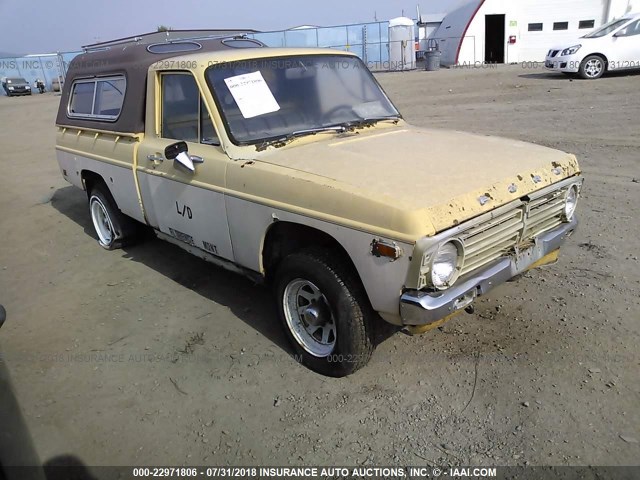 SGTASB00007 - 1976 FORD PICK UP YELLOW photo 1