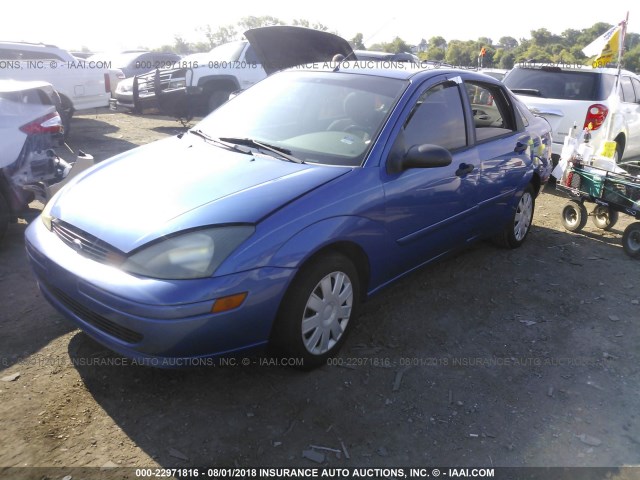 1FAHP34314W178464 - 2004 FORD FOCUS SE COMFORT/SE SPORT BLUE photo 2