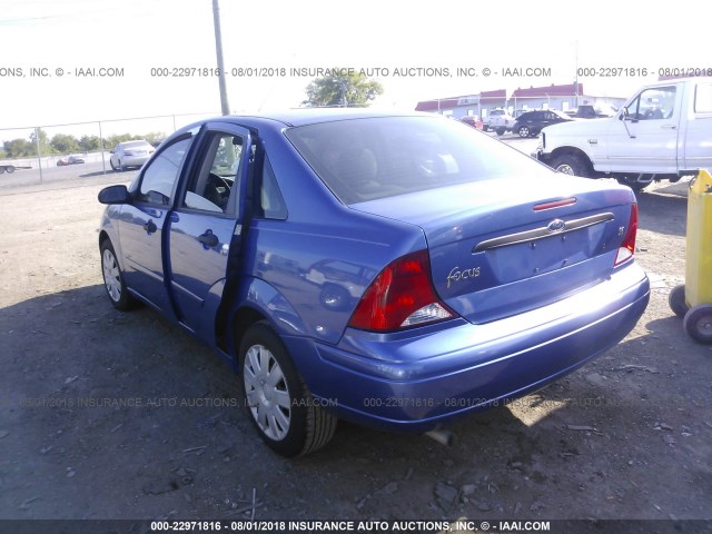 1FAHP34314W178464 - 2004 FORD FOCUS SE COMFORT/SE SPORT BLUE photo 3