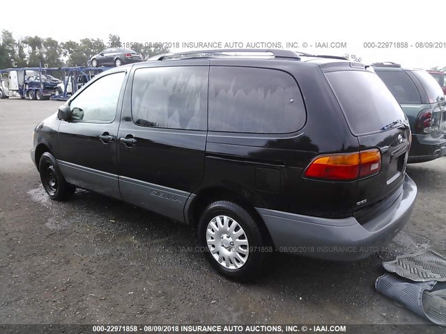 4T3ZF13C8WU073350 - 1998 TOYOTA SIENNA LE/XLE BLACK photo 3