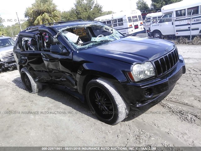1J4GS48K65C633656 - 2005 JEEP GRAND CHEROKEE LAREDO/COLUMBIA/FREEDOM 黑色 照片 1