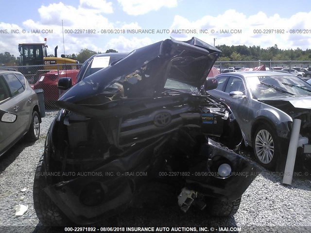 3TMLU42N79M027899 - 2009 TOYOTA TACOMA DOUBLE CAB შავი ფოტო 6