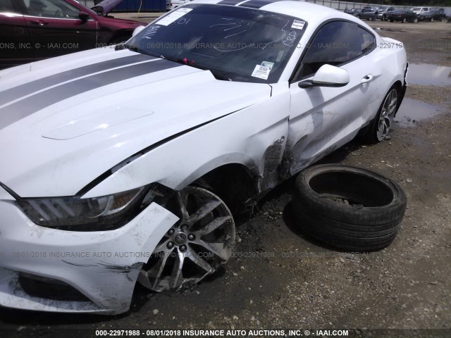 1FA6P8CF6H5322201 - 2017 FORD MUSTANG GT 白色 照片 6