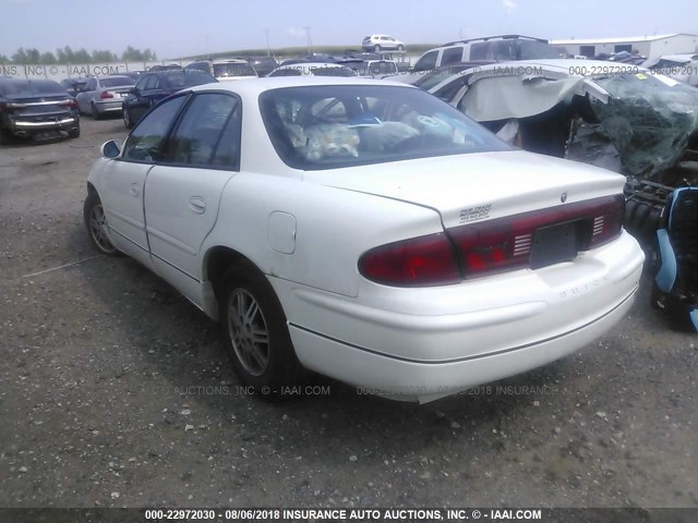 2G4WB52K631275862 - 2003 BUICK REGAL LS WHITE photo 3