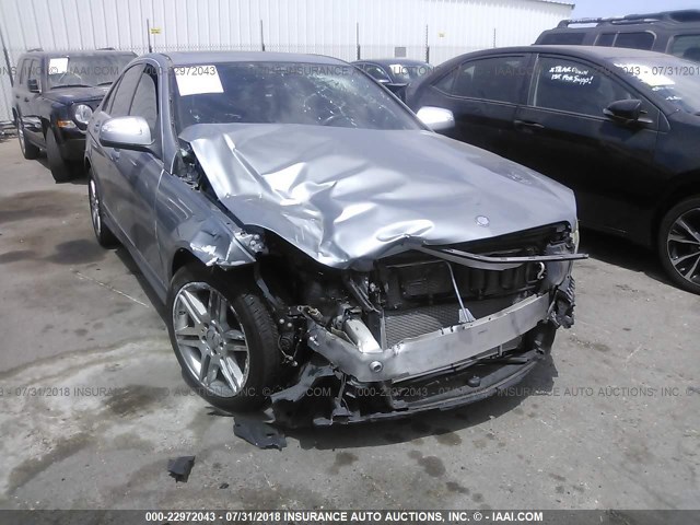 WDDGF56XX8F016770 - 2008 MERCEDES-BENZ C 350 GRAY photo 6