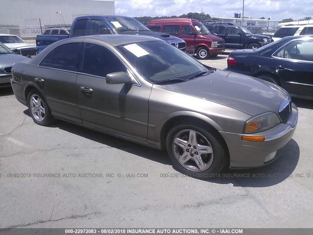 1LNHM87A62Y641304 - 2002 LINCOLN LS 绿色 照片 1