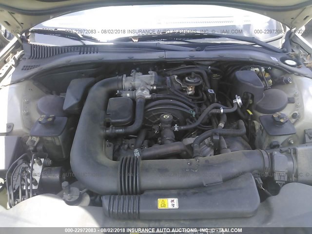 1LNHM87A62Y641304 - 2002 LINCOLN LS 绿色 照片 10