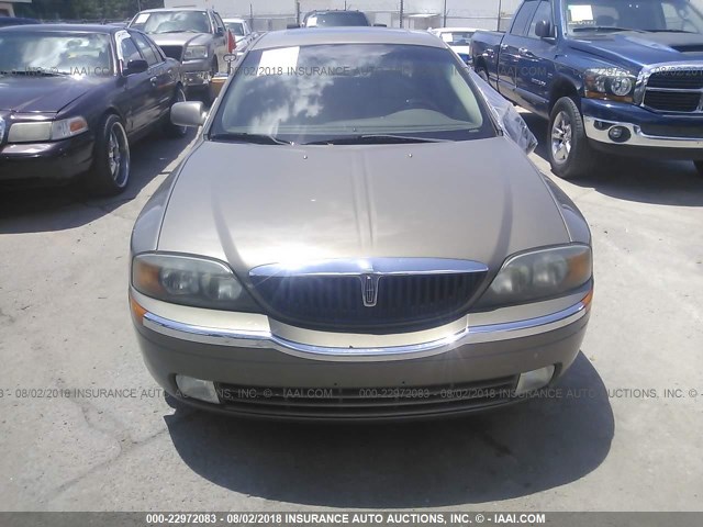 1LNHM87A62Y641304 - 2002 LINCOLN LS 绿色 照片 6