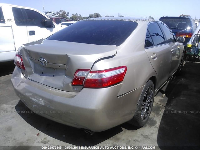 4T1BK46K48U572708 - 2008 TOYOTA CAMRY LE/XLE/SE Qəhvəyi foto 4