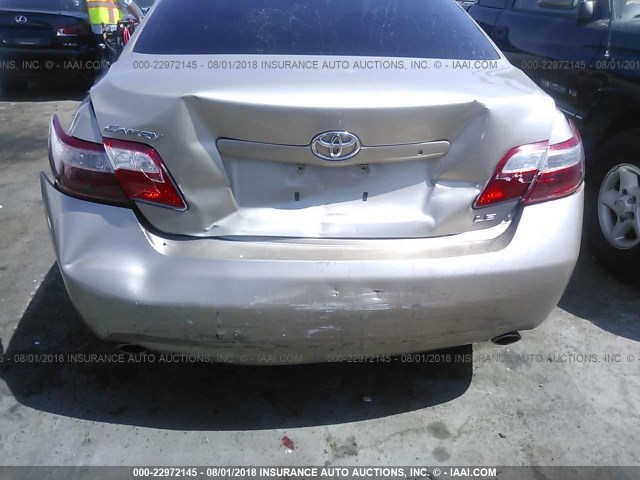 4T1BK46K48U572708 - 2008 TOYOTA CAMRY LE/XLE/SE Qəhvəyi foto 6