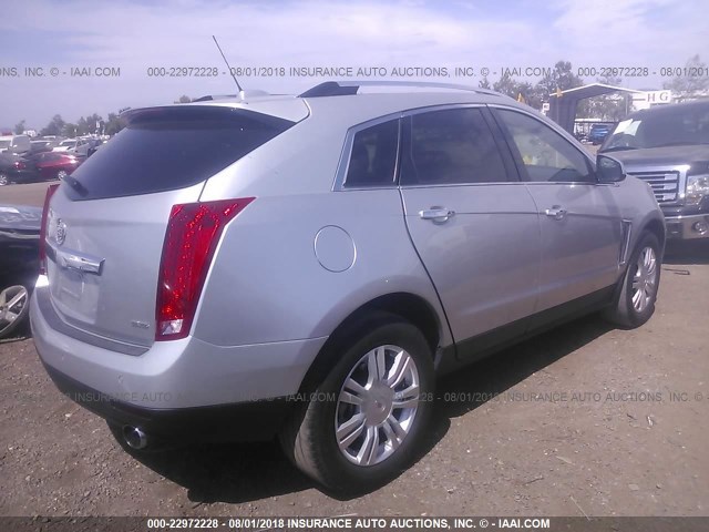 3GYFNBE35FS582036 - 2015 CADILLAC SRX LUXURY COLLECTION SILVER photo 4