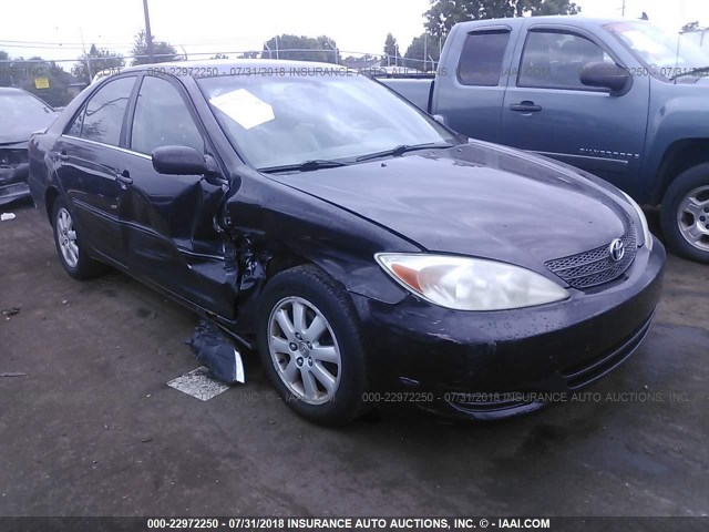 4T1BF30KX2U524001 - 2002 TOYOTA CAMRY LE/XLE/SE Bordo foto 1