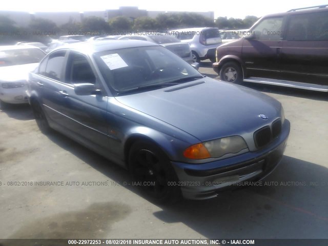 WBAAM3336XFP61006 - 1999 BMW 323 I AUTOMATIC BLUE photo 1