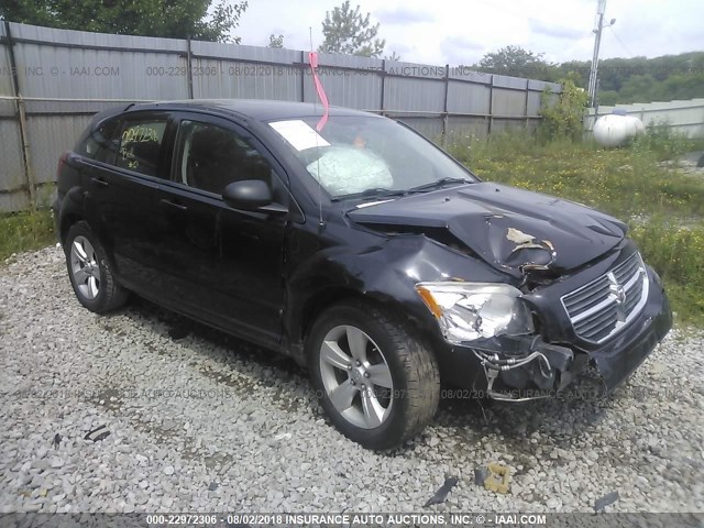 1B3CB3HA6AD615329 - 2010 DODGE CALIBER MAINSTREET BLACK photo 1