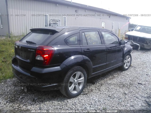 1B3CB3HA6AD615329 - 2010 DODGE CALIBER MAINSTREET BLACK photo 4