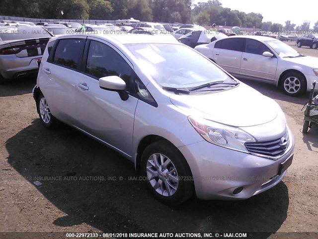3N1CE2CP3GL391213 - 2016 NISSAN VERSA NOTE S/S PLUS/SV/SL/SR SILVER photo 1