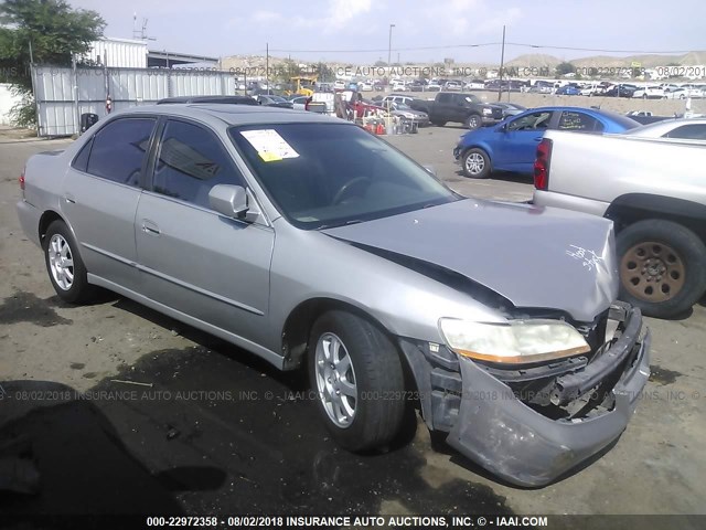 1HGCG5652YA085021 - 2000 HONDA ACCORD EX GRAY photo 1