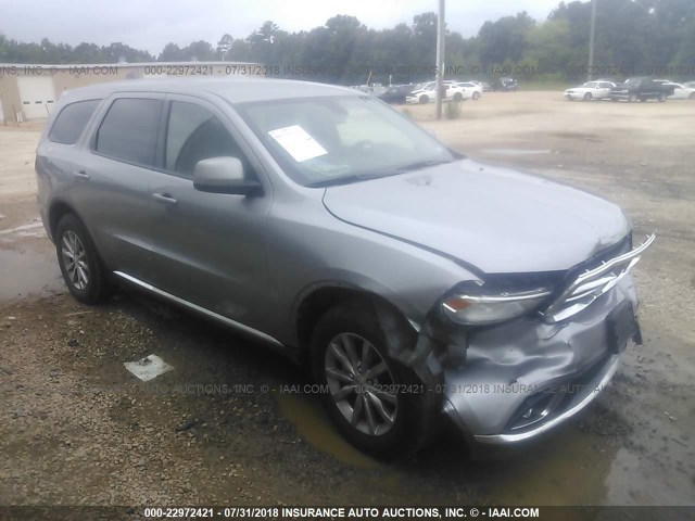 1C4RDHAG6HC748459 - 2017 DODGE DURANGO SXT GRAY photo 1