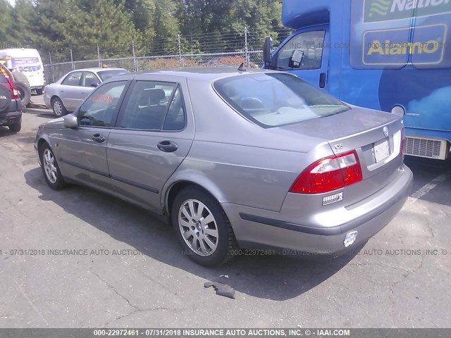 YS3EB49E133029718 - 2003 SAAB 9-5 LINEAR GRAY photo 3