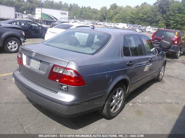 YS3EB49E133029718 - 2003 SAAB 9-5 LINEAR GRAY photo 4