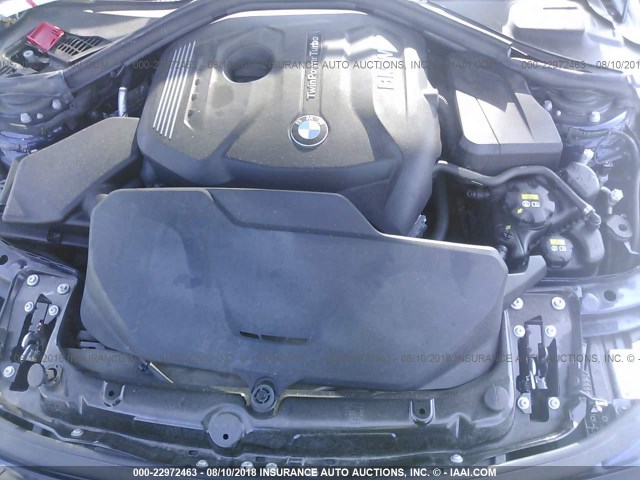 WBA8D9G38HNU62894 - 2017 BMW 330 XI BLUE photo 10