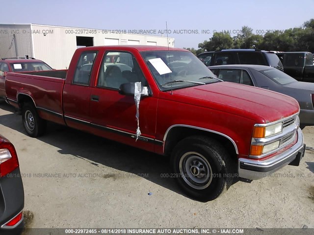 1GCGC29R6TE158854 - 1996 CHEVROLET GMT-400 C2500 RED photo 1