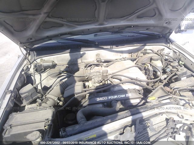 5TEGN92N61Z820212 - 2001 TOYOTA TACOMA DOUBLE CAB PRERUNNER SILVER photo 10