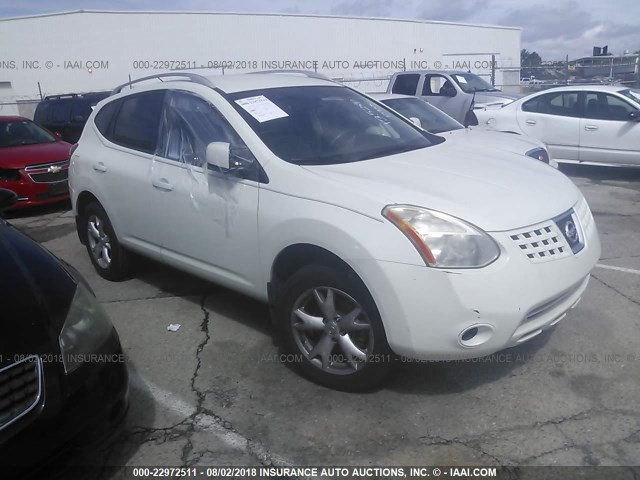 JN8AS58V28W135280 - 2008 NISSAN ROGUE S/SL WHITE photo 1