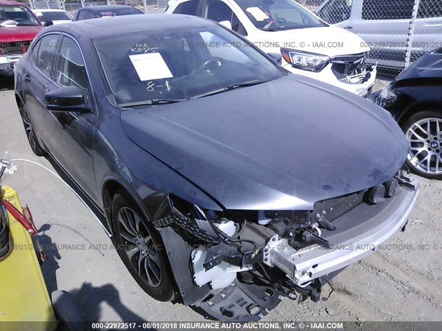19UUB1F56FA009116 - 2015 ACURA TLX TECH GRAY photo 1
