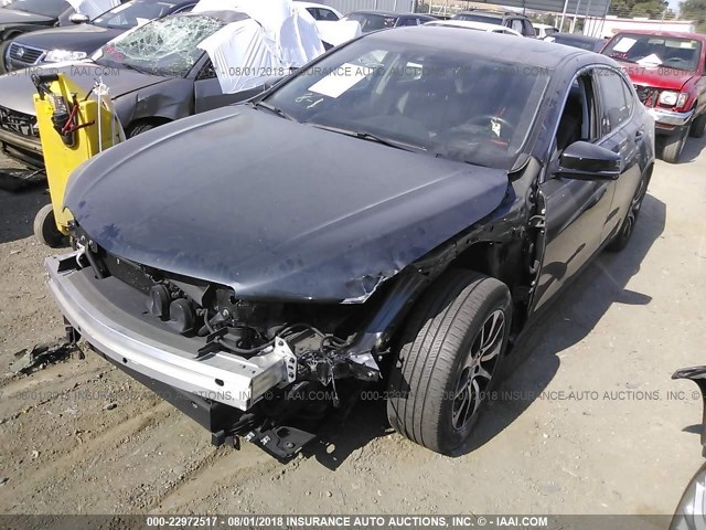 19UUB1F56FA009116 - 2015 ACURA TLX TECH GRAY photo 2