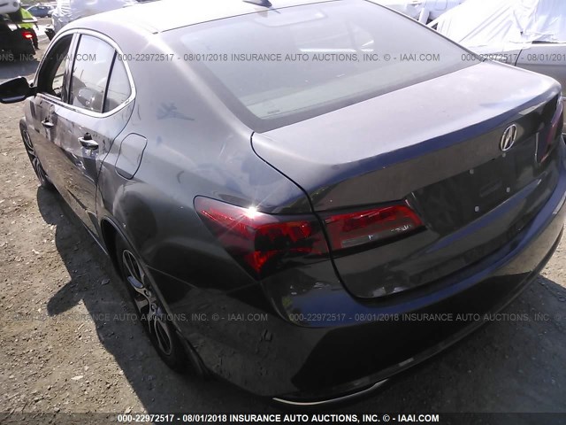 19UUB1F56FA009116 - 2015 ACURA TLX TECH GRAY photo 3