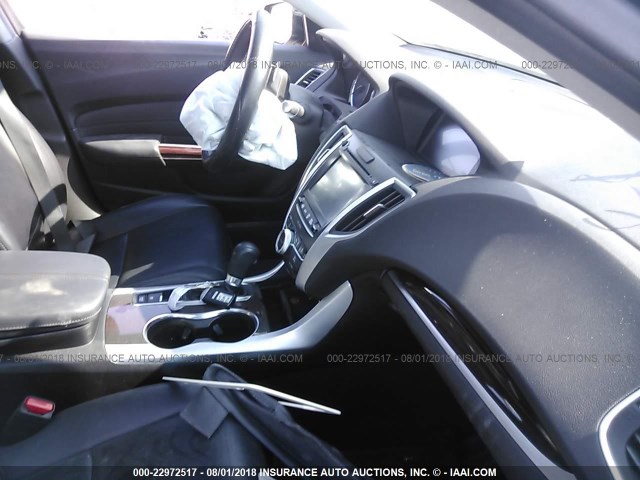 19UUB1F56FA009116 - 2015 ACURA TLX TECH GRAY photo 5