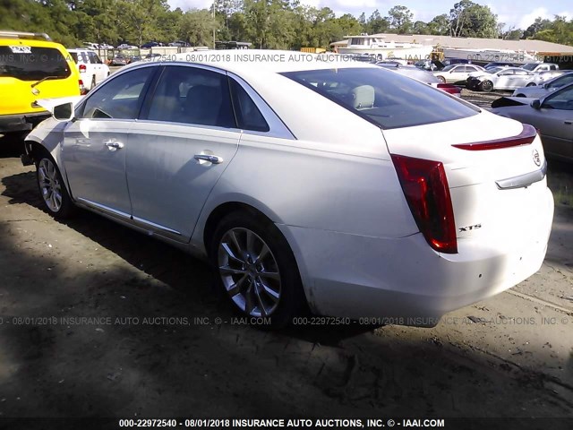 2G61M5S35F9201908 - 2015 CADILLAC XTS LUXURY COLLECTION WHITE photo 3