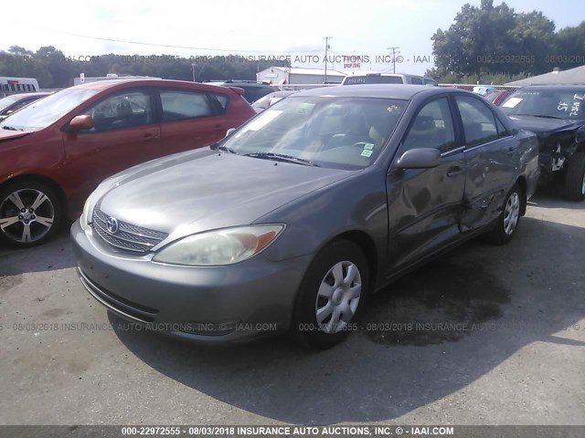 4T1BE32K94U811123 - 2004 TOYOTA CAMRY LE/XLE/SE Сұр фото 2