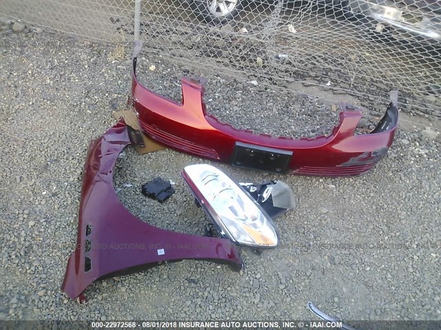 1G4HD57218U182769 - 2008 BUICK LUCERNE CXL RED photo 6