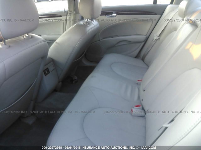 1G4HD57218U182769 - 2008 BUICK LUCERNE CXL RED photo 8