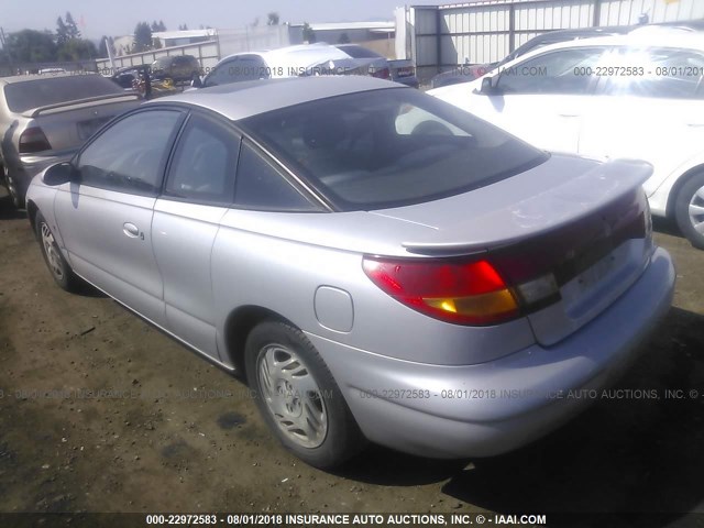 1G8ZR1274XZ352480 - 1999 SATURN SC2 SILVER photo 3