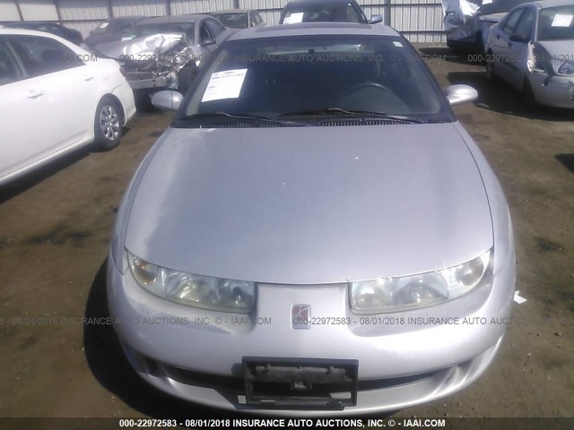 1G8ZR1274XZ352480 - 1999 SATURN SC2 SILVER photo 6