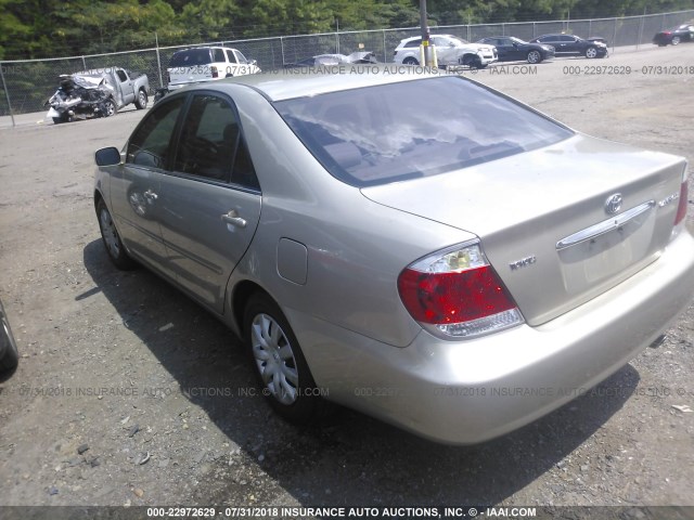 4T1BE32K15U398311 - 2005 TOYOTA CAMRY LE/XLE/SE Qəhvəyi foto 3