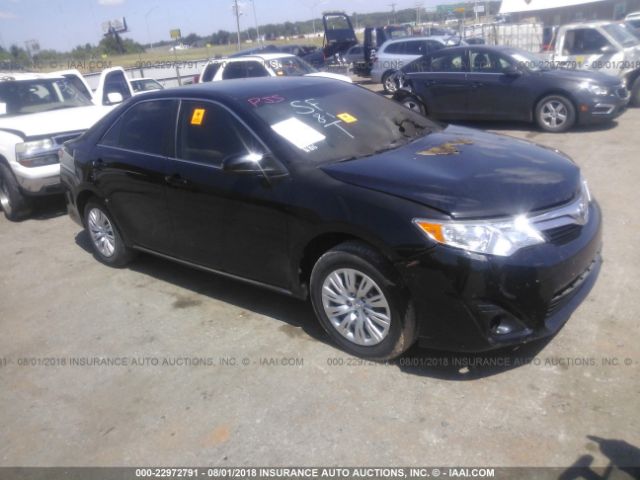 4T4BF1FK1CR251467 - 2012 TOYOTA CAMRY SE/LE/XLE BLACK photo 1