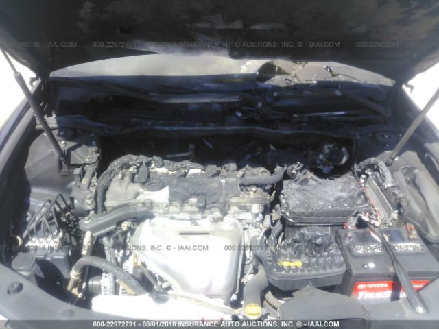 4T4BF1FK1CR251467 - 2012 TOYOTA CAMRY SE/LE/XLE BLACK photo 10