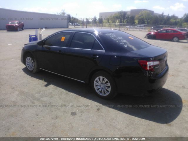 4T4BF1FK1CR251467 - 2012 TOYOTA CAMRY SE/LE/XLE BLACK photo 3