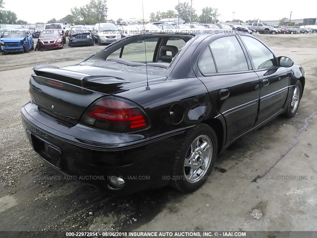 1G2NW52E74C127542 - 2004 PONTIAC GRAND AM GT BLACK photo 4