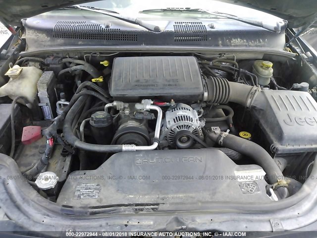 1J4GX48N74C435713 - 2004 JEEP GRAND CHEROKEE LAREDO/COLUMBIA/FREEDOM 黑色 照片 10