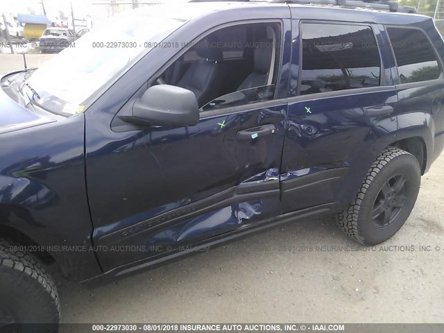 1J4GR48K45C664271 - 2005 JEEP GRAND CHEROKEE LAREDO/COLUMBIA/FREEDOM 蓝色 照片 6