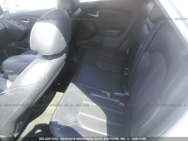 KM8JU3ACXCU376491 - 2012 HYUNDAI TUCSON GLS/LIMITED 银色 照片 8