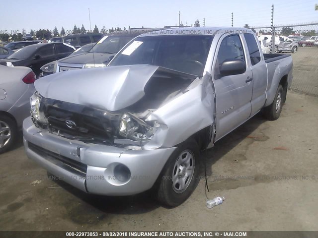 5TETX22NX8Z506346 - 2008 TOYOTA TACOMA ACCESS CAB Сұр фото 2